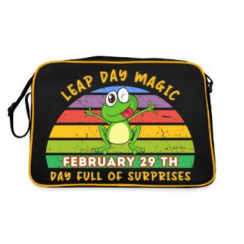 Leap Day Magic - une journée pleine de surprises - Sac Retro - noir/or - Dos