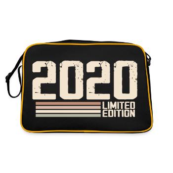 2020 Millésime 2020 Anniversaire 2020 Rétro 2020 - Sac Retro - noir/or - Dos