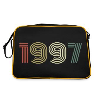1997 Anniversaire Millésime 1997 Cadeau 1997 - Sac Retro - noir/or - Dos