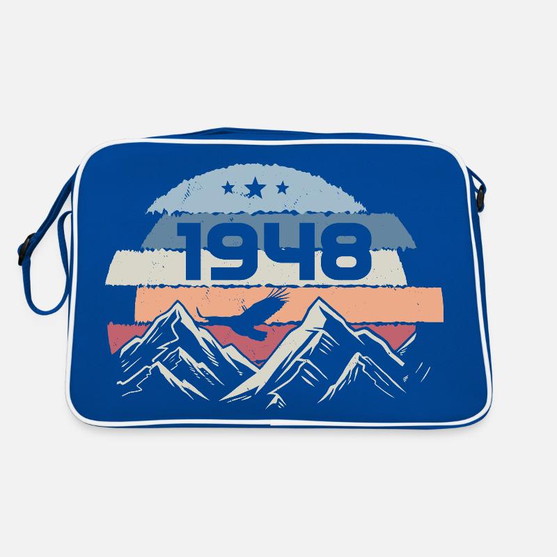 Original 1948 Vintage 1948 Anniversaire 1948 Sac Retro