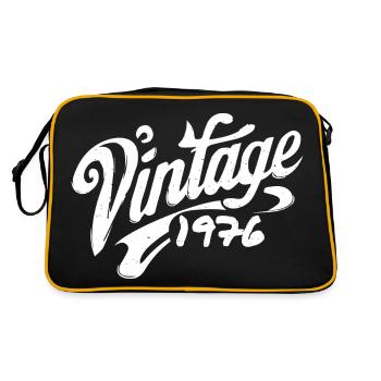 Millésime 1976 Millésime 1976 Anniversaire 1976 Rétro - Sac Retro - noir/or - Dos