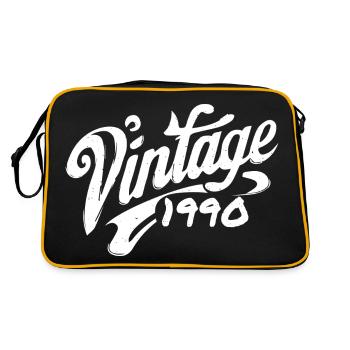 Vintage, années 1990, Vintage, Années 1990, Anniversaire, Années 1990, Rétro - Sac Retro - noir/or - Dos