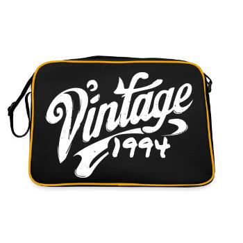Vintage 1994 Year 1994 Birthday 1994 Retro - Retro Bag - black/gold - Back