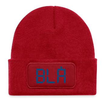 Blue - LCD - Kids' Recycled Patch Beanie - classic red - Front