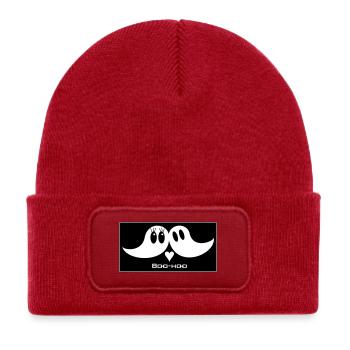 Geister, Liebling - Kinder Recycelter Patch Beanie - klassisch Rot - Vorne