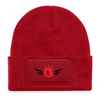 Baseball - Sports - Kids' Recycled Patch Beanie - classic red - Front