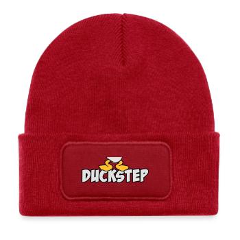 Duckstep (Dubstep) - Bonnet enfant en polyester recyclé avec patch - rouge classique - Devant