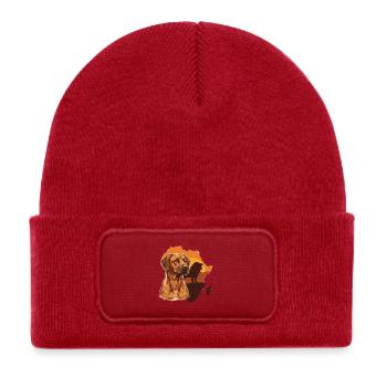 Rhodesian Ridgeback - Kids' Recycled Patch Beanie - classic red - Front