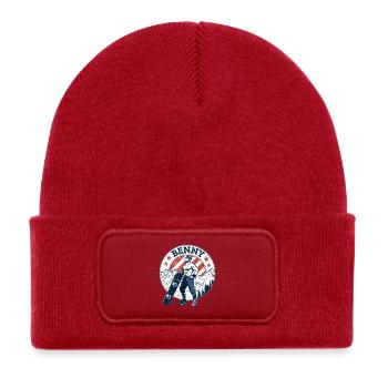 Benny, vintage look - Kids' Recycled Patch Beanie - classic red - Front