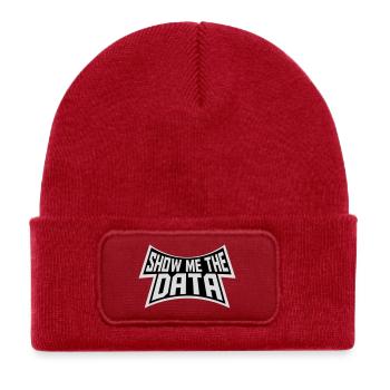 Show Me The Data Lustig Nerd Analyst Sarkastisch - Kinder Recycelter Patch Beanie - klassisch Rot - Vorne
