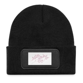 Hand of the Protector - Kids' Recycled Patch Beanie - black - Front