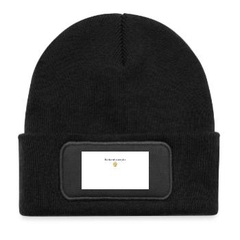 Bake the World a Better Cupcake - Kids' Recycled Patch Beanie - black - Front