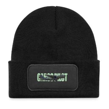 Cargo pilot C-160 - Kids' Recycled Patch Beanie - black - Front