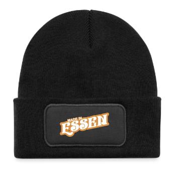 Essen - because it's your city! - Kids' Recycled Patch Beanie - black - Front