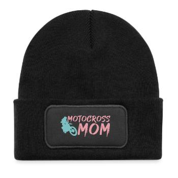 Motocross Mom - Kids' Recycled Patch Beanie - black - Front
