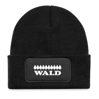 Forest - Kids' Recycled Patch Beanie - black - Front