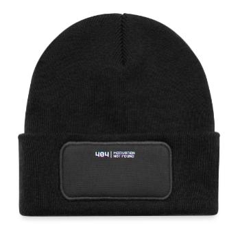 Developer Coden Skripting Lustige Sprüche Debug - Kinder Recycelter Patch Beanie - Schwarz - Vorne
