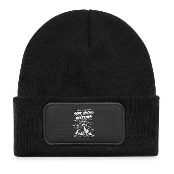 Gaming Ufo Shirt - Oops Wrong Button Grafik - Kinder Recycelter Patch Beanie - Schwarz - Vorne