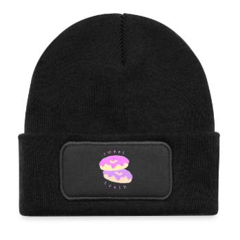 Sweet Tooth - Kids' Recycled Patch Beanie - black - Front