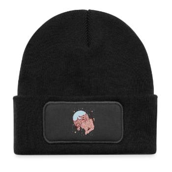US IN ANOTHER UNIVERSE - Kids' Recycled Patch Beanie - black - Front