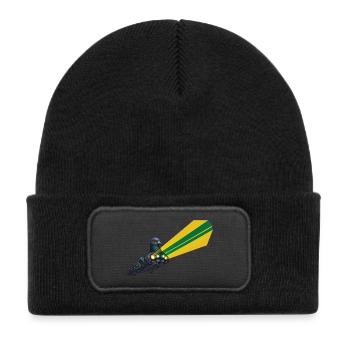 SPACE BIRD - geek & scifi - Bonnet enfant en polyester recyclé avec patch - noir - Devant