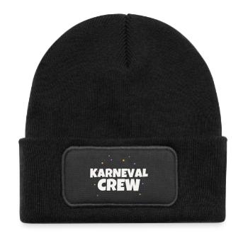 Carnival Crew Carnival Costume Party Group Celebrations - Kids' Recycled Patch Beanie - black - Front