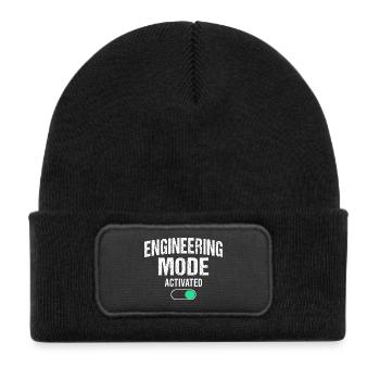 Mechanical Engineering Mechanical Engineer - Kids' Recycled Patch Beanie - black - Front