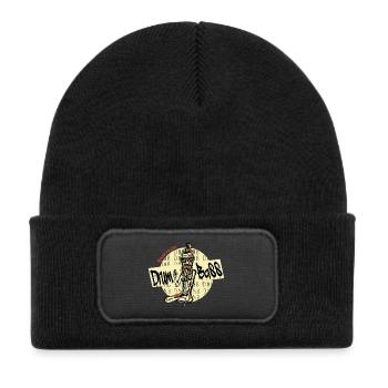 DNB Makes Me Zen - Drum and Bass, DnB, Drum n Bas - Bonnet enfant en polyester recyclé avec patch - noir - Devant