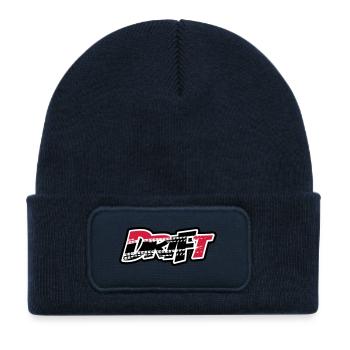 Drift Motorsport - Kids' Recycled Patch Beanie - french navy - Front
