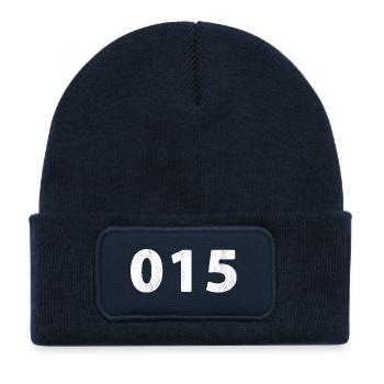 015 Delft Nootdorp Pijnacker Delfgauw Schipluiden - Kids' Recycled Patch Beanie - french navy - Front