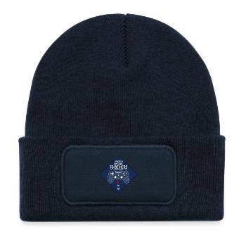 Pause Controller Herz - Kinder Recycelter Patch Beanie - French Navy - Vorne