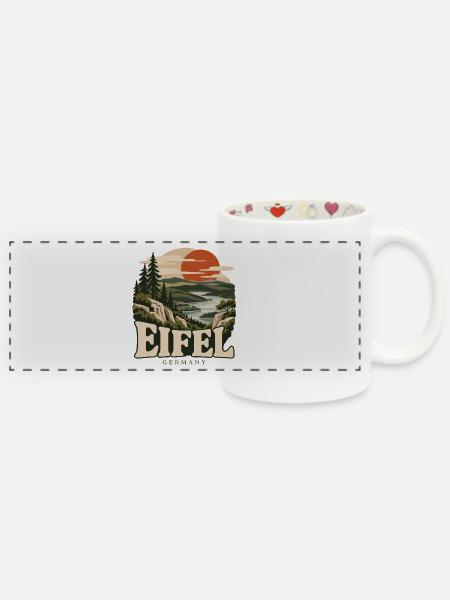 Eifel Germany Wild Nature - Love Tasse 325 ml - Weiß