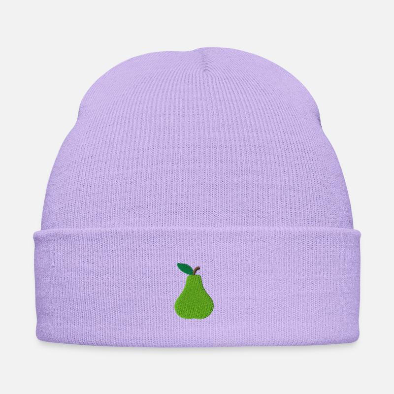 Birne bestickt Bestickte Wintermütze