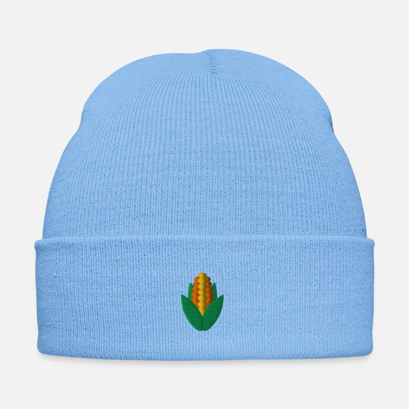 Mais bestickt Bestickte Wintermütze