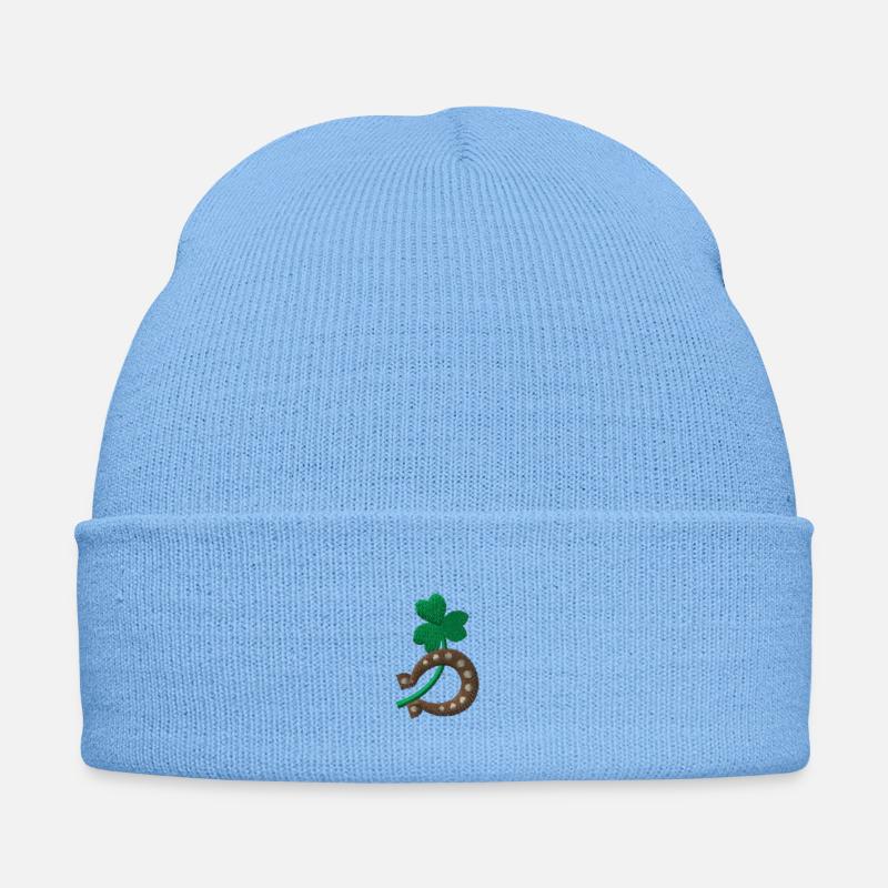 Chance Bonnet d'hiver personnalisable en broderie