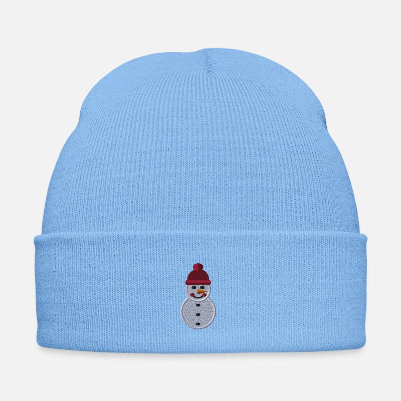 Bestickte Wintermütze