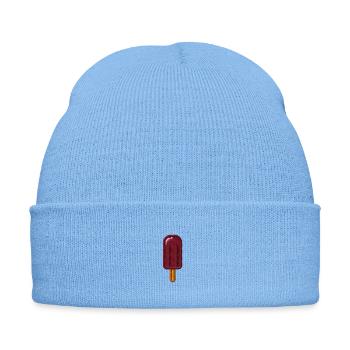 Magneta Icecream - Embroidered Winter Hat - sky blue - Front