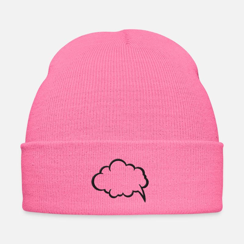 Bulle Bonnet d'hiver personnalisable en broderie
