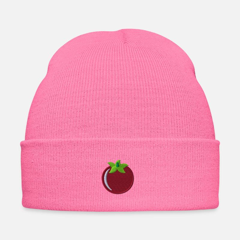 Tomate brodée Bonnet d'hiver personnalisable en broderie