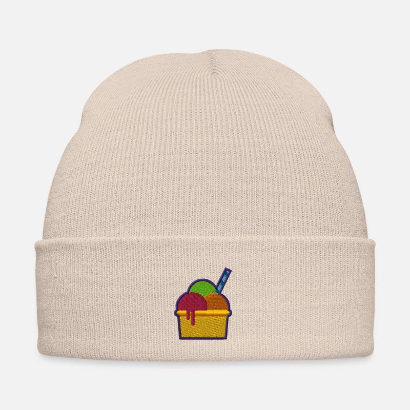 Ice Embroidered Winter Hat