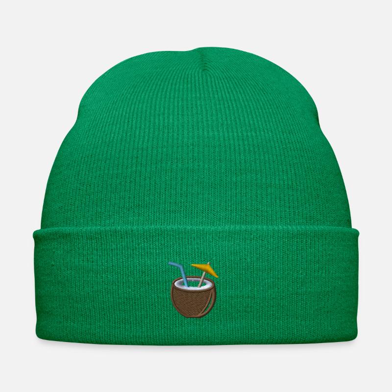 Coconut embroidered Embroidered Winter Hat