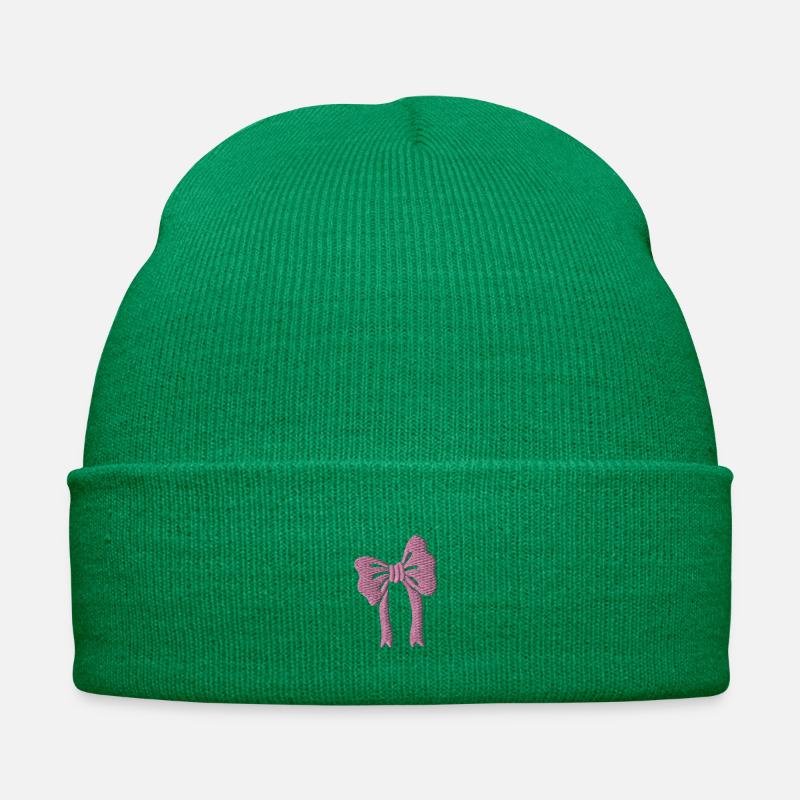 Embroidered bow Embroidered Winter Hat