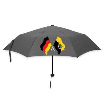 Drapeau Allemagne, drapeau saxe-anhalt croisé - Parapluie standard - bruyère - Devant