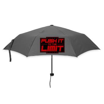 Push It To The Limit - Umbrella (small) - grey - Front