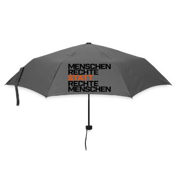 People Rights instead of right people - Umbrella (small) - grey - Front