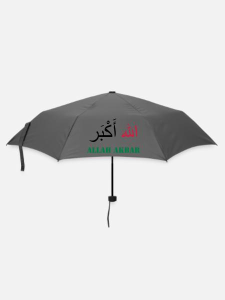 Allah Akbar - Umbrella (small) - grey