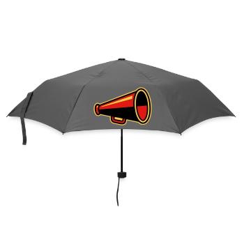 Icône des Ultras du Mégaphone Rouge - Parapluie standard - bruyère - Devant
