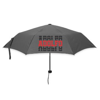 t-shirt Adolfo t-shirt idée cadeau texte empilé - Parapluie standard - bruyère - Devant