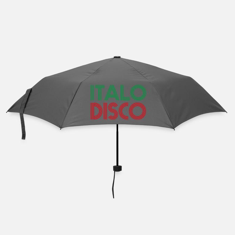 ITALO DISCO - Regenschirm (klein) - Grau