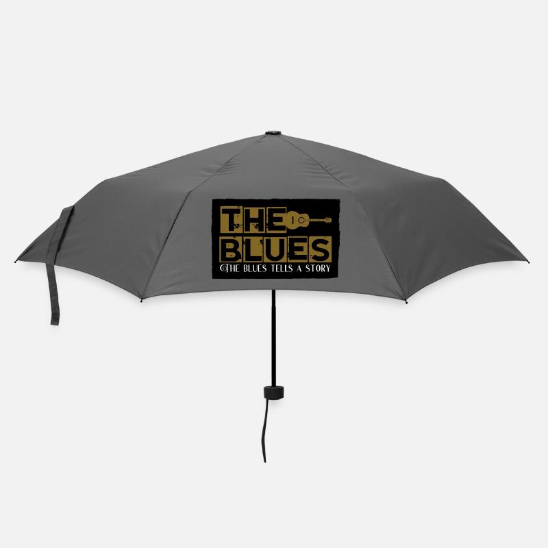 the blues - Regenschirm (klein) - Grau